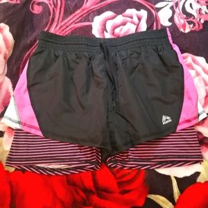 RBX Performance, double layered workout shorts, M